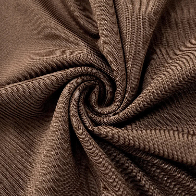 Y2K Side Bandage Bodycon Dress