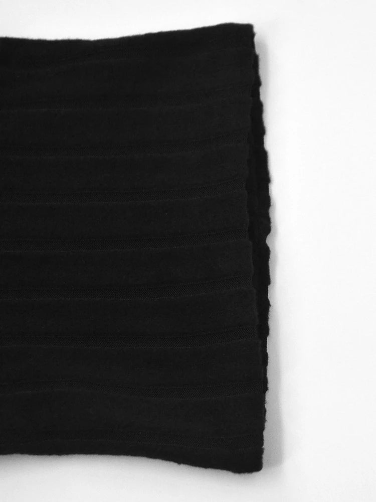 Elegant Turtleneck Bodycon Mini Dress