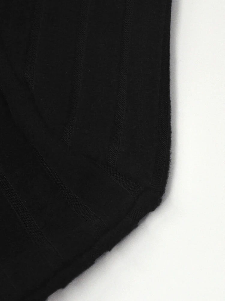 Elegant Turtleneck Bodycon Mini Dress