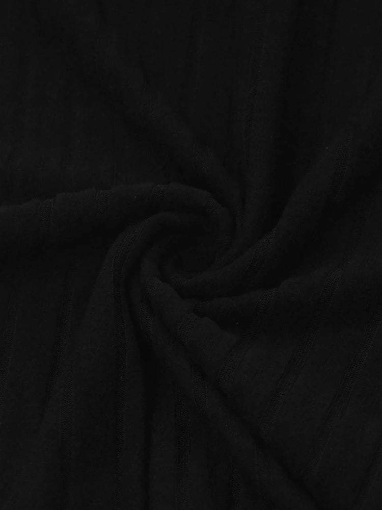 Elegant Turtleneck Bodycon Mini Dress