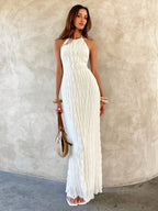Elegant Strap Maxi Dress