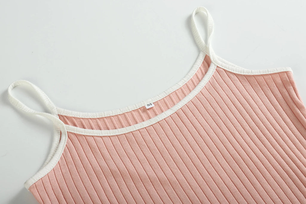 Peach Backless Bodycon Maxi Dress