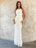 Elegant Strap Maxi Dress