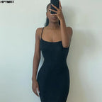 Satin Slip Backless Maxi Dress