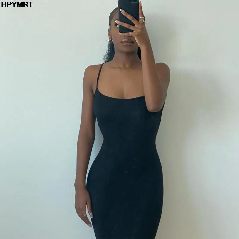 Satin Slip Backless Maxi Dress