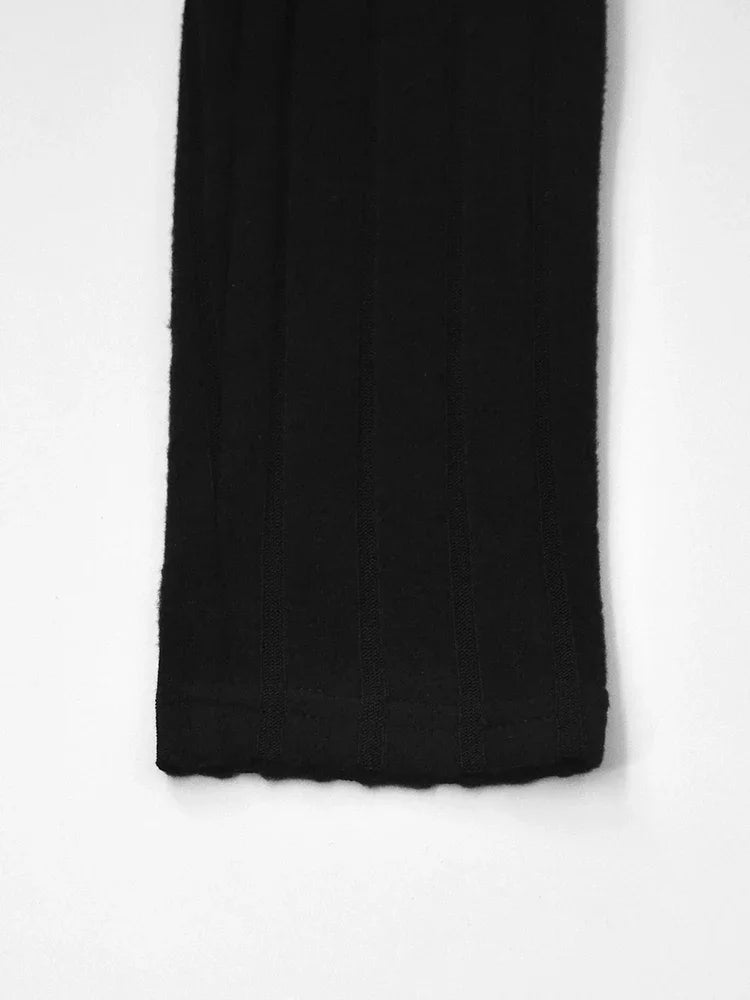 Elegant Turtleneck Bodycon Mini Dress